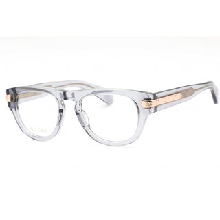 Gucci GG1519O Eyeglasses GREY-GREY / TRANSPARENT-AmbrogioShoes