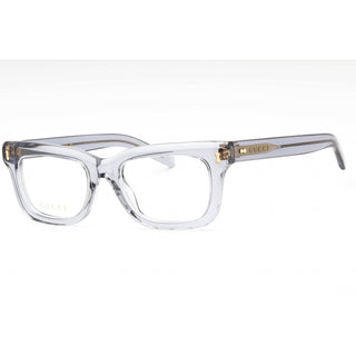 Gucci GG1522O Eyeglasses Transparent Grey / Clear Lens-AmbrogioShoes