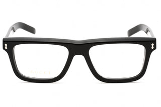 Gucci GG1525O Eyeglasses BLACK-BLACK / TRANSPARENT-AmbrogioShoes