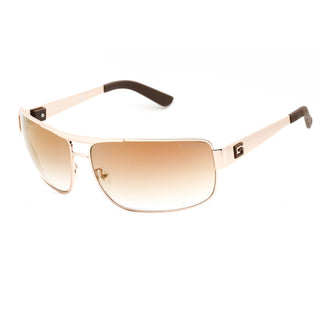 Guess GU6954 Sunglasses Gold / Brown Mirror Unisex-AmbrogioShoes