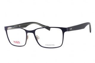 HUGO HG 0183 Eyeglasses Blue Grey / Clear Lens-AmbrogioShoes