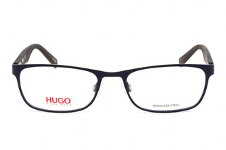 HUGO HG 0209 Eyeglasses Blue Grey / Clear Lens-AmbrogioShoes