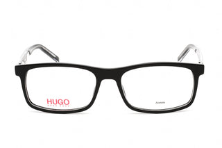 HUGO HG 1004 Eyeglasses BLACK CRYSTAL/Clear demo lens-AmbrogioShoes