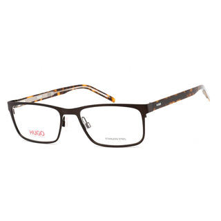 HUGO HG 1005 Eyeglasses Brown Havana / Clear Lens-AmbrogioShoes