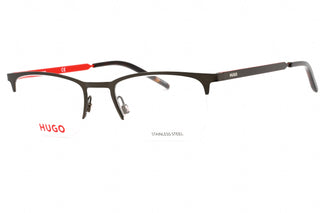 HUGO HG 1019 Eyeglasses Matte Grey/Clear demo lens-AmbrogioShoes