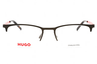 HUGO HG 1019 Eyeglasses Matte Grey/Clear demo lens-AmbrogioShoes