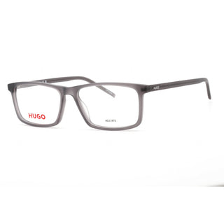 HUGO HG 1025 Eyeglasses Matte Grey / Clear Lens-AmbrogioShoes