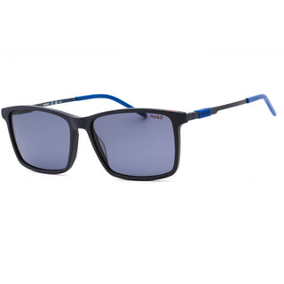 HUGO HG 1099/S Sunglasses MATTE BLUE/BLUE-AmbrogioShoes