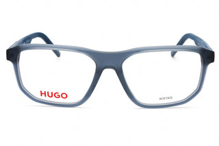 HUGO HG 1189 Eyeglasses MATTE BLUE/Clear demo lens-AmbrogioShoes