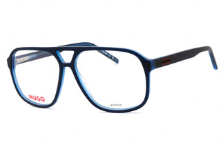 HUGO HG 1200 Eyeglasses BLUE/Clear demo lens-AmbrogioShoes