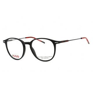 HUGO HG 1206 Eyeglasses BLACK/Clear demo lens-AmbrogioShoes