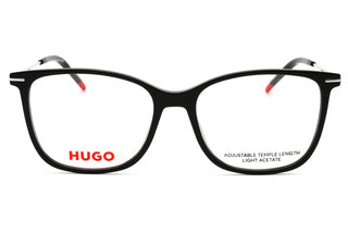 HUGO HG 1214 Eyeglasses BLACK/Clear demo lens-AmbrogioShoes