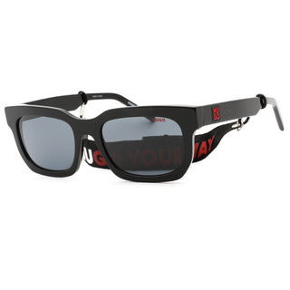 HUGO HG 1219/S Sunglasses BLACK/GREY-AmbrogioShoes