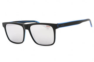 HUGO HG 1242/S Sunglasses BLACK BLUE / EXTRA WHITE ML-AmbrogioShoes