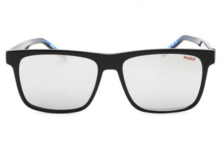 HUGO HG 1242/S Sunglasses BLACK BLUE / EXTRA WHITE ML-AmbrogioShoes