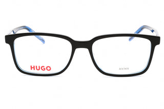 HUGO HG 1245 Eyeglasses BLK BLUE/Clear demo lens-AmbrogioShoes