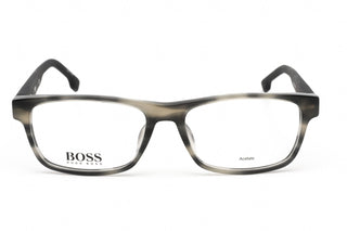 Hugo Boss 1041 Eyeglasses Grey Horn / Clear Lens-AmbrogioShoes