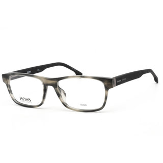 Hugo Boss 1041 Eyeglasses Grey Horn / Clear Lens-AmbrogioShoes