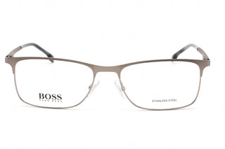 Hugo Boss BOSS 1186 Eyeglasses MATTE RUTHENIUM / Clear demo lens-AmbrogioShoes