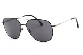 Hugo Boss BOSS 1218/F/SK Sunglasses Black Ruthenium / Grey-AmbrogioShoes