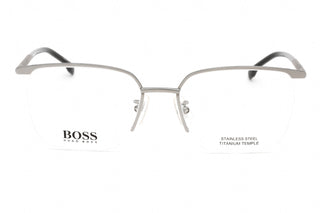 Hugo Boss BOSS 1225/F Eyeglasses Matte Ruthenium / Clear demo lens-AmbrogioShoes