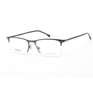 Hugo Boss BOSS 1230/U Eyeglasses MATTE RUTHENIUM/Clear demo lens-AmbrogioShoes