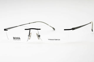 Hugo Boss BOSS 1266/B Eyeglasses MATTE BLUE/Clear demo lens-AmbrogioShoes