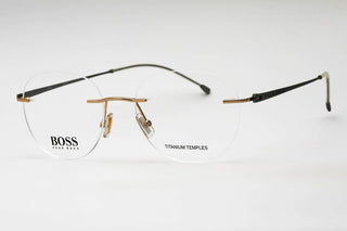 Hugo Boss BOSS 1266/D Eyeglasses GOLD/Clear demo lens-AmbrogioShoes