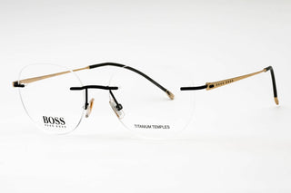 Hugo Boss BOSS 1266/D Eyeglasses MATTE BLACK/Clear demo lens-AmbrogioShoes