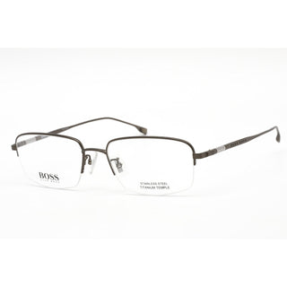 Hugo Boss BOSS 1298/F Eyeglasses Matte Ruthenium / Clear Lens-AmbrogioShoes