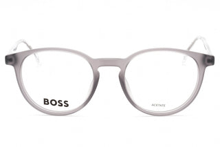Hugo Boss BOSS 1316 Eyeglasses Grey Ruthenium/Clear demo lens-AmbrogioShoes