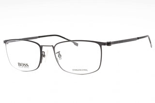 Hugo Boss BOSS 1351/F Eyeglasses MATTE RUTHENIUM BLACK/Clear demo lens-AmbrogioShoes