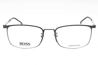 Hugo Boss BOSS 1351/F Eyeglasses MATTE RUTHENIUM BLACK/Clear demo lens-AmbrogioShoes