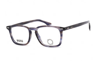 Hugo Boss BOSS 1368 Eyeglasses Blue Havana / Clear Lens-AmbrogioShoes