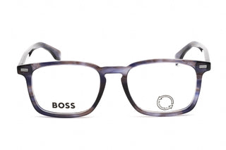 Hugo Boss BOSS 1368 Eyeglasses Blue Havana / Clear Lens-AmbrogioShoes