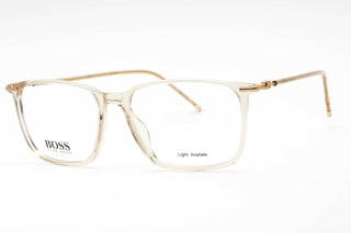 Hugo Boss BOSS 1372 Eyeglasses MUD GOLD/Clear demo lens-AmbrogioShoes