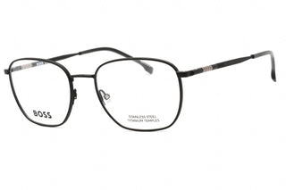 Hugo Boss BOSS 1415 Eyeglasses Matte Black/Clear demo lens-AmbrogioShoes