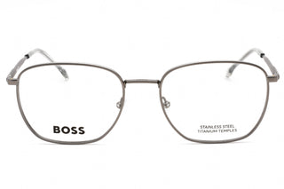 Hugo Boss BOSS 1415 Eyeglasses Matte Dark Ruthenium /Clear demo lens-AmbrogioShoes