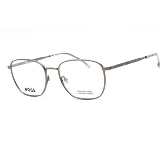 Hugo Boss BOSS 1415 Eyeglasses Matte Dark Ruthenium /Clear demo lens-AmbrogioShoes