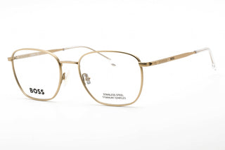 Hugo Boss BOSS 1415 Eyeglasses Matte Gold / Clear Lens-AmbrogioShoes