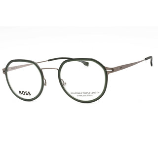 Hugo Boss BOSS 1428 Eyeglasses MT DK RT GRN/Clear demo lens-AmbrogioShoes