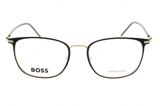 Hugo Boss BOSS 1431 Eyeglasses BLACK GOLD BLACK/Clear demo lens-AmbrogioShoes