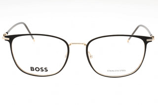 Hugo Boss BOSS 1431 Eyeglasses BLACK GOLD BLACK/Clear demo lens-AmbrogioShoes