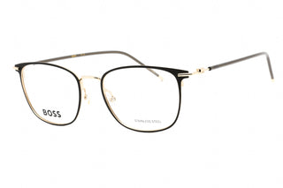 Hugo Boss BOSS 1431 Eyeglasses BLACK GOLD BLACK/Clear demo lens-AmbrogioShoes