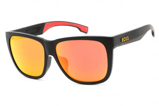 Hugo Boss BOSS 1453/F/S Sunglasses Black Yellow / Red Multilayer-AmbrogioShoes