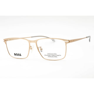 Hugo Boss BOSS 1467/F Eyeglasses MATTE GOLD/Clear demo lens-AmbrogioShoes