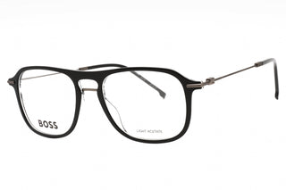 Hugo Boss BOSS 1482 Eyeglasses BLACK RUTHENIUM/Clear demo lens-AmbrogioShoes