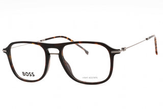 Hugo Boss BOSS 1482 Eyeglasses HAVANA DARK RUTHENIUM-AmbrogioShoes