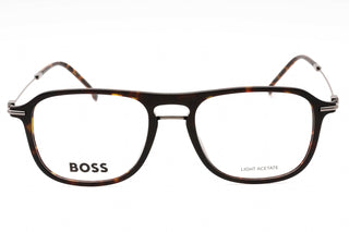 Hugo Boss BOSS 1482 Eyeglasses HAVANA DARK RUTHENIUM-AmbrogioShoes