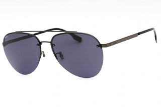 Hugo Boss BOSS 1537/F/SK Sunglasses DK RUTHENIUM BLACK/GREY-AmbrogioShoes